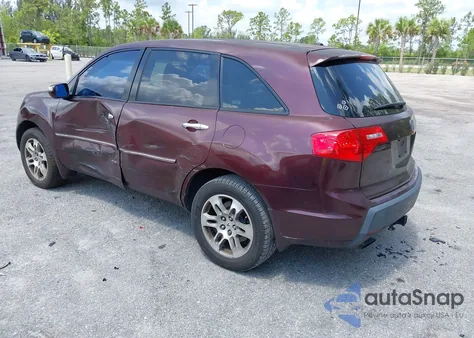 2007 Acura Mdx Technology Package из США, поврежденный, VIN 2HNYD28337H529430